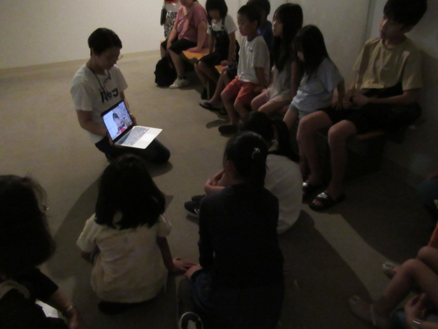 夏休み対話型鑑賞会1