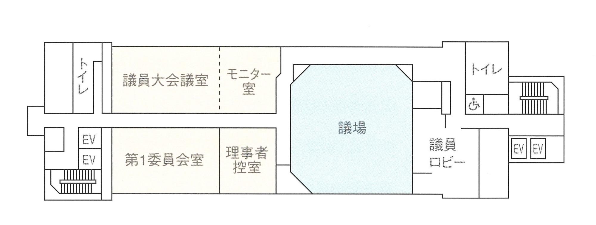 庁舎見取り図7F