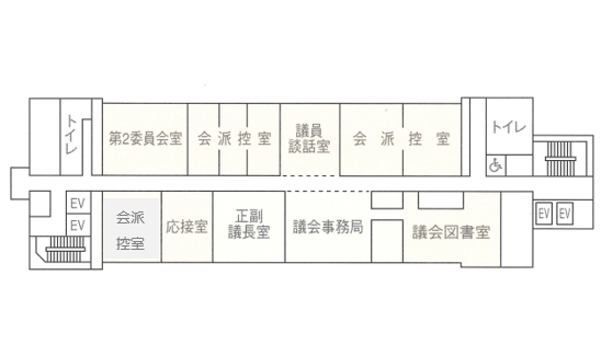 庁舎見取り図6F