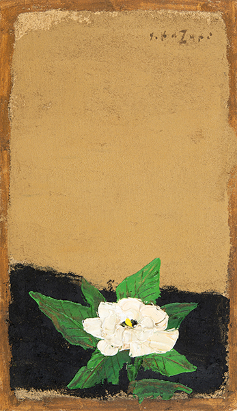 香月泰男『くちなし』