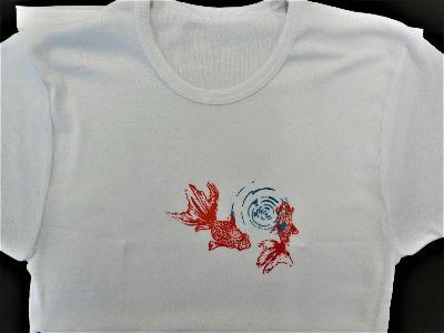 描く 刷る Tシャツ