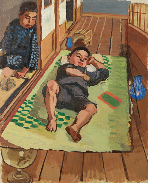 小林徳三郎『子供たち』1932年 個人蔵