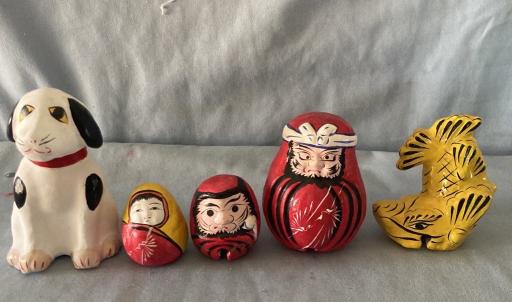 おめでたい土人形の絵付けをしよう