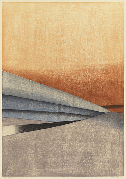 内間安瑆『Space Landscape（B）』1971年