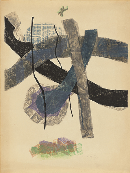 内間安瑆『交叉点』1955年