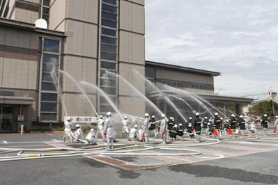 消防団活動の写真